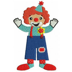 Stickdatei - Zirkus Clown